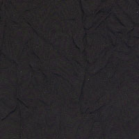 Crushed Habotai, 15mm, 43" - (154) Black