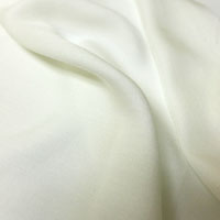 Rayon Twill, 55" - (000) Natural White