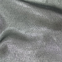 Print Lurex on 9mm Silk/Cotton, 54" - (154SX) Lurex Print Silver/ Black-Spots